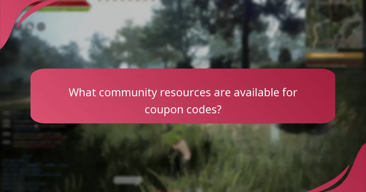 What community resources are available for coupon codes?